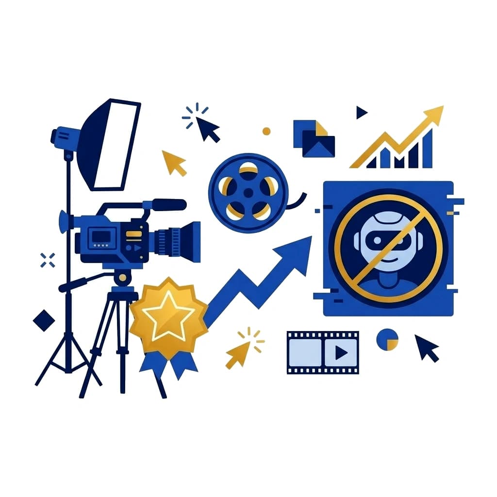 Autentyczna produkcja wideo z prawdziwymi ludźmi kontra tanie awatary AI i syntezatory głosu