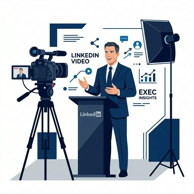 LinkedIn Video dla CEO i Dyrektorów — Jak Zbudować Autorytet Lidera przez Wideo?