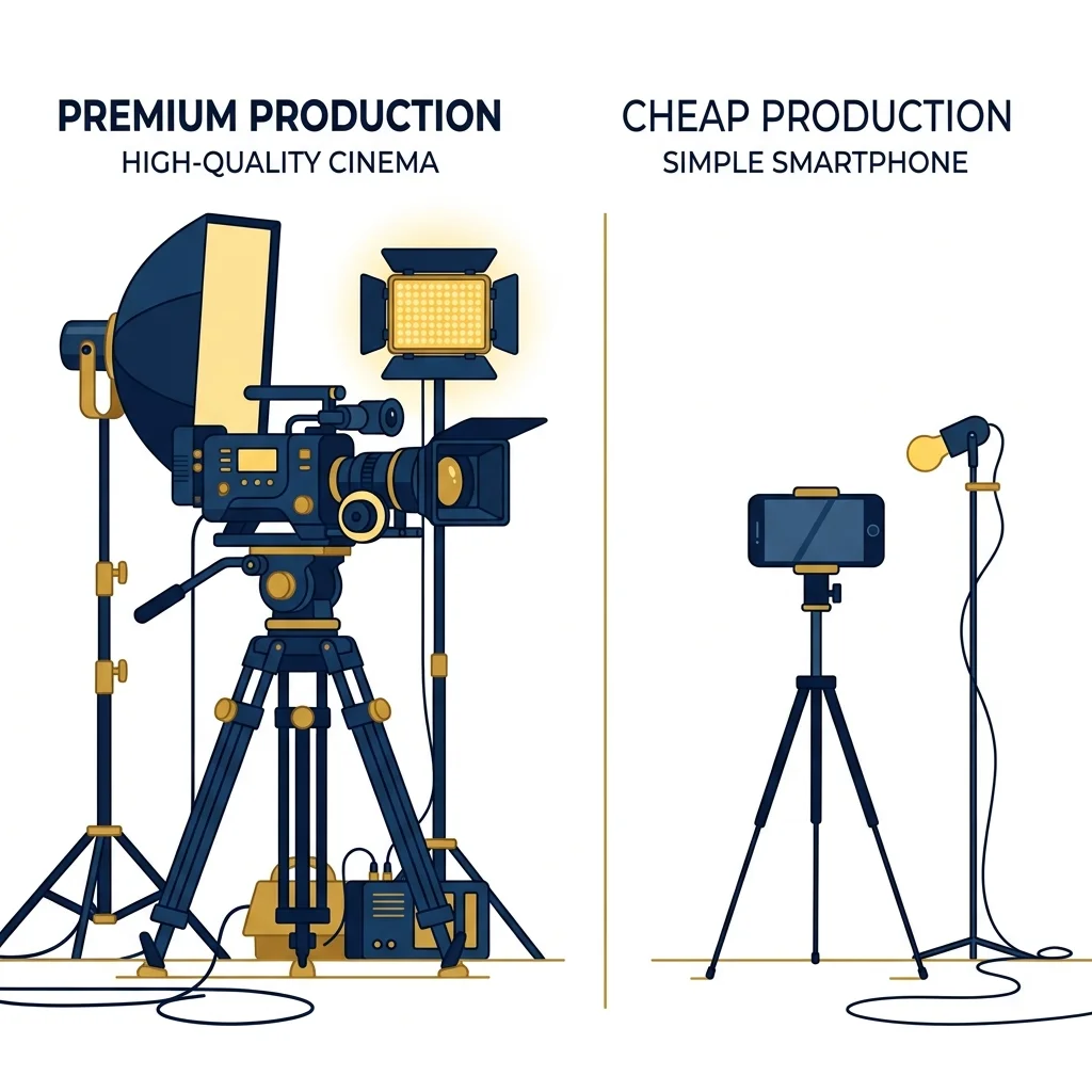 Cheap Promotional Video vs. Brand Image — Why Saving Money on Video Costs the Most